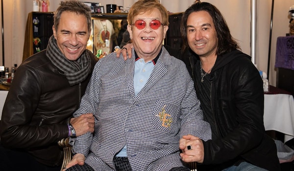 Elton John is back home after brief hospitalization following a fall at his house in France