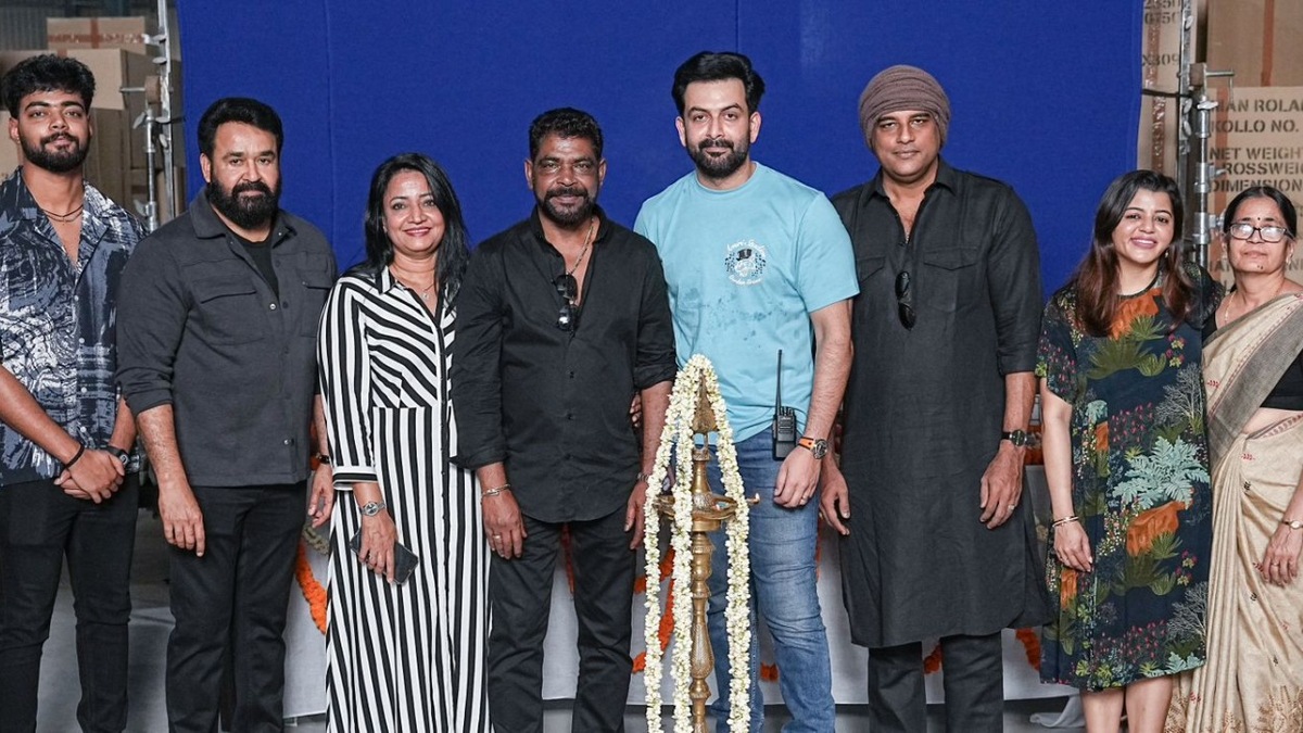 Shoot for Mohanlal’s Empuraan commences; pooja photos released