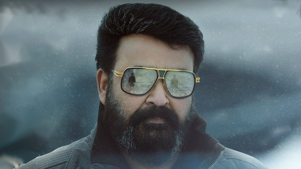 Mohanlal in a still from Lucifer
