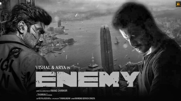 Enemy trailer sees Vishal and Arya in an intense competition