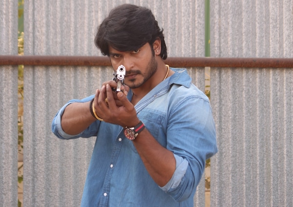 Pramod in a still from English Manja