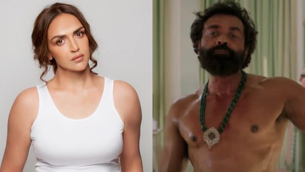 Epic! Esha Deol reacts to Bobby Deol's shot in Ranbir Kapoor's Animal teaser
