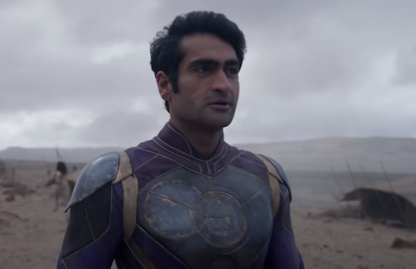 Eternals: A recently-released movie clip shows happy-go-lucky Kumail Nanjiani's Kingo shooting Bollywood movie