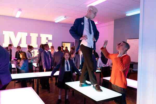 A still from the film Everybody's Talking About Jamie