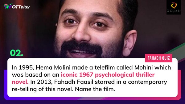 Fahadh Faasil Quiz