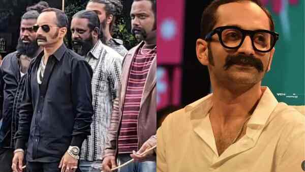 Fahadh Faasil's look in Aavesham