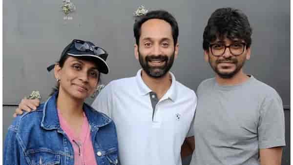 Fahadh Faasil with Preethi Jayaraman and Pawan Kumar