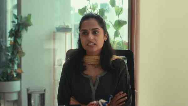 Sindhu Sreenivasa Murthy in a still from Family Drama