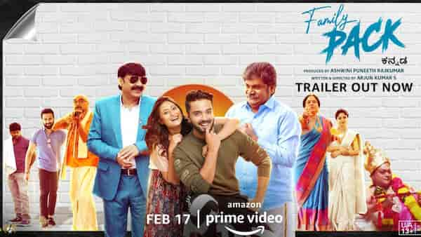 Family Pack trailer: Likith Gowda and Chandu Gowda vie for Amrutha Iyengar’s affection, but who will she choose?