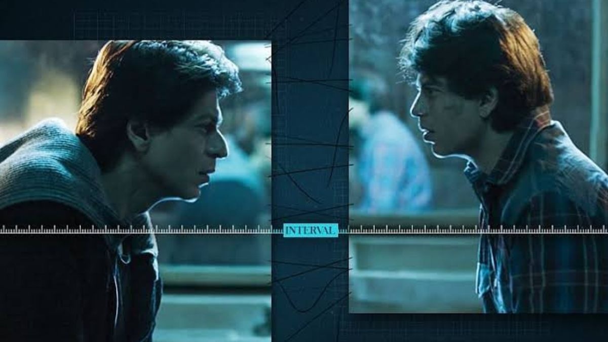 A cult classic, the film featured Shah Rukh Khan portraying the role of a Bollywood superstar. Name the character's name.