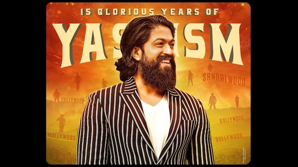 Rocking Star Yash: Fans celebrate with gusto '15 glorious years' of the Yash 19 actor