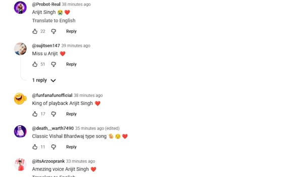 Fans react to Arijit Singh's O'Romeo track, Ishk Ka Fever