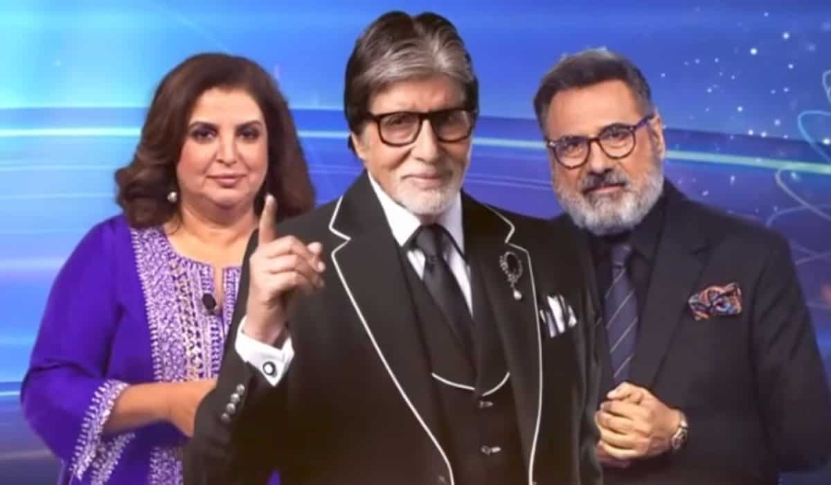 KBC 16: Boman Irani and Farah Khan's reaction as they face Amitabh Bachchan on hotseat is every fan ever | WATCH