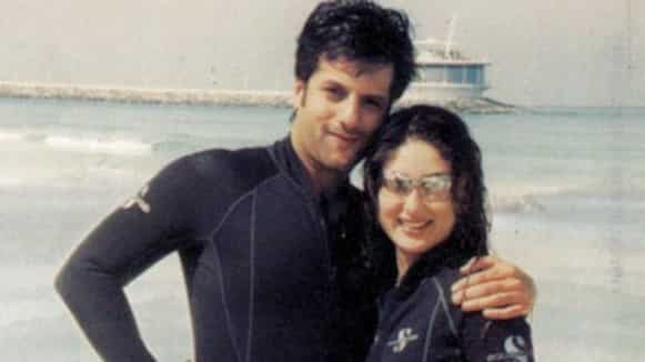 Fardeen Khan and Kareena Kapoor Khan in Fida.