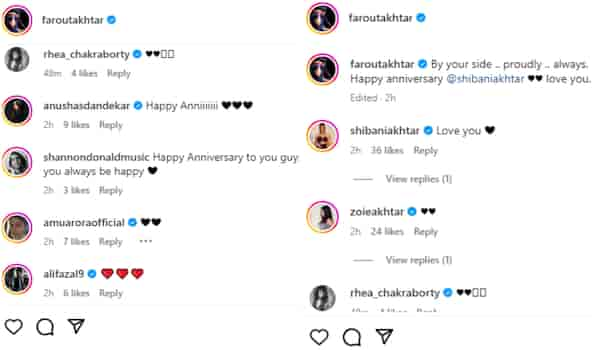 Farhan Akhtar's anniversary post