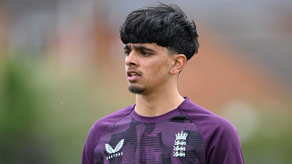Farhan Ahmed is the younger brother of England spinner Rehan Ahmed. Image | X