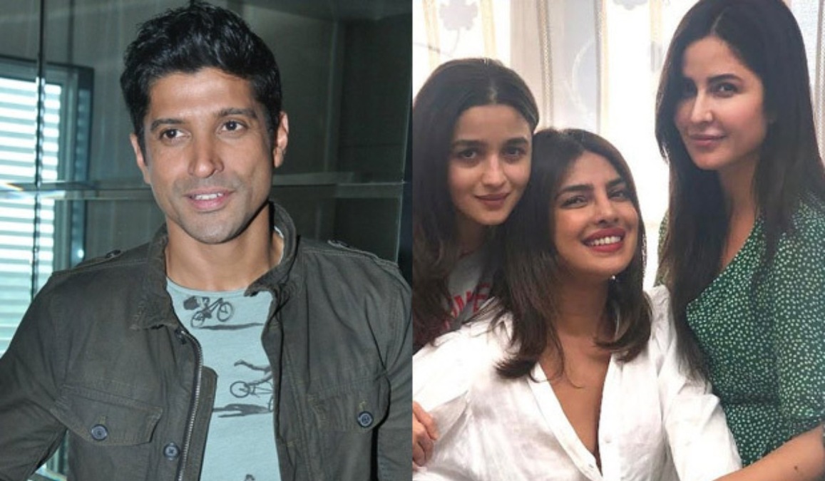 Farhan Akhtar says Jee Le Zaraa has a 'delicious' script; Reacts to casting Priyanka Chopra, Alia Bhatt and Katrina Kaif