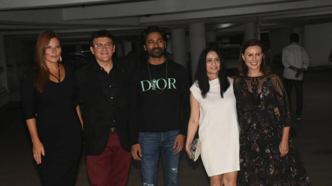 Photos: Farhan Akhtar and Ritesh Sidhwani host a lavish celebration for The Gray Man's Russo brothers and Dhanush, who's who of Bollywood attend