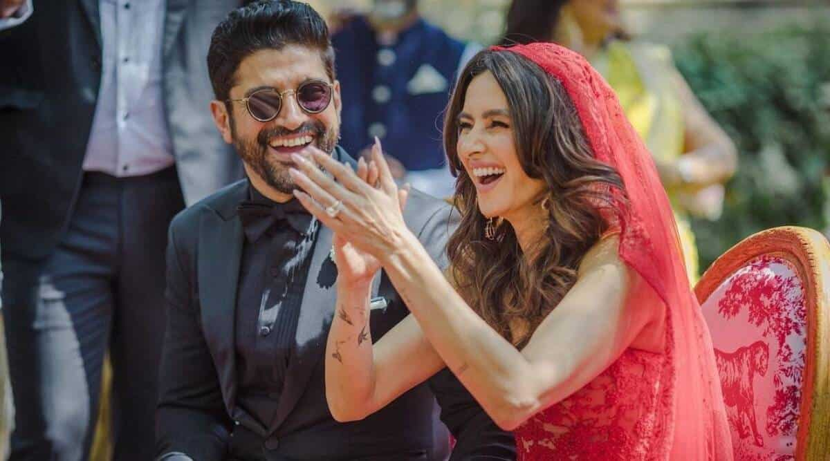 Farhan Akhtar and Shibani Dandekar