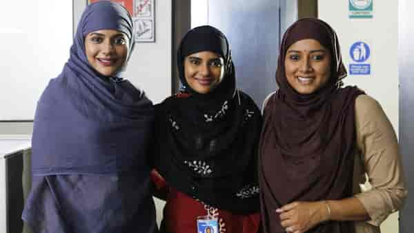 Aishwarya Dutta, Aishwarya Rajesh and Anumol in Farhana