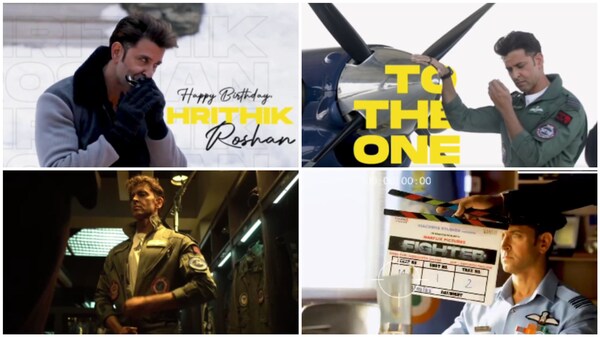 On Hrithik Roshan’s Fighter special birthday, watch his impressive transformation into a squadron leader
