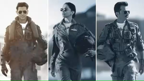 Fighter new poster: Three fighter planes line up to remind you about the release date of Hrithik Roshan-Deepika Padukone’s film