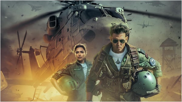 Fighter countdown - Hrithik Roshan unveils new poster ft him and Deepika Padukone as release date nears