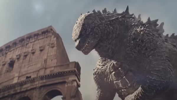 Film still. Godzilla x Kong: The New Empire