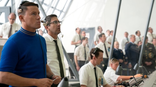 Channing Tatum and Ray Romano in Fly Me To The Moon