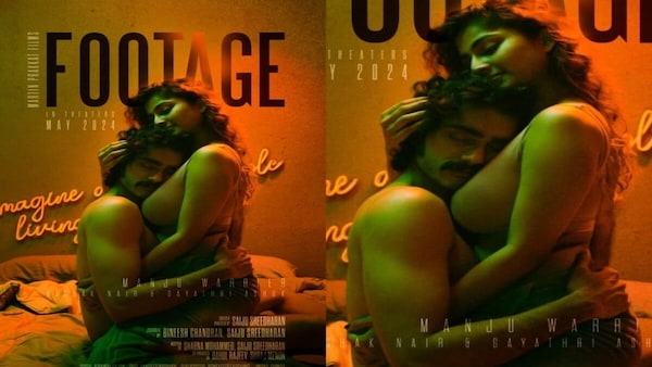 Footage new poster out - Vishak Nair and Gayathri Ashok's sizzling chemistry sparks online frenzy