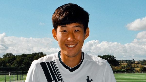 Son signed for Spurs in 2015. Image | Spurs on X