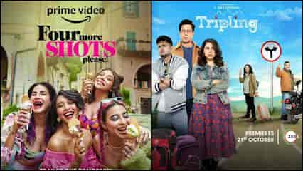 October 2022 Week 3 OTT movies, web series India releases: From Four More Shots Please! 3 to Tripling 3