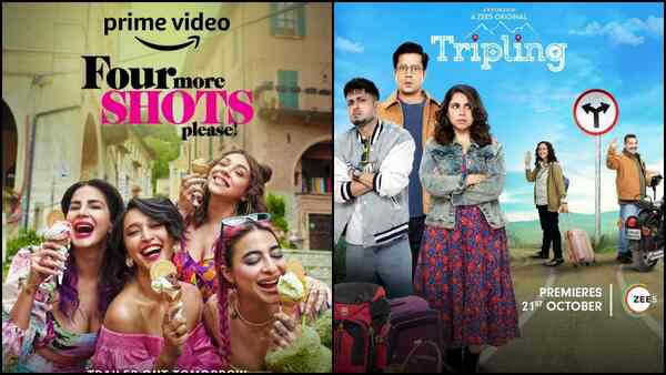 October 2022 Week 3 OTT movies, web series India releases: From Four More Shots Please! 3 to Tripling 3