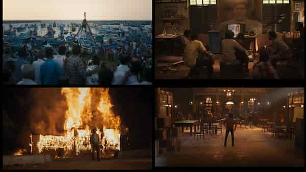 Frames from King of Kotha