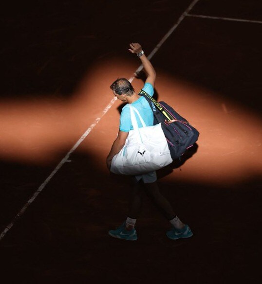 Rafael Nadal bids adieu to Roland Garros