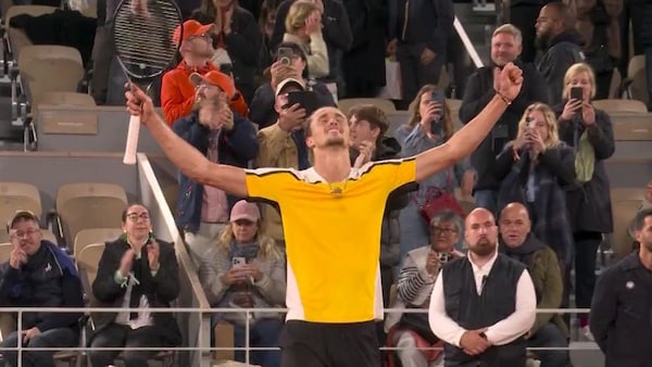 French Open 2024: Alexander Zverev breaks Roland Garros jinx; makes it to first final