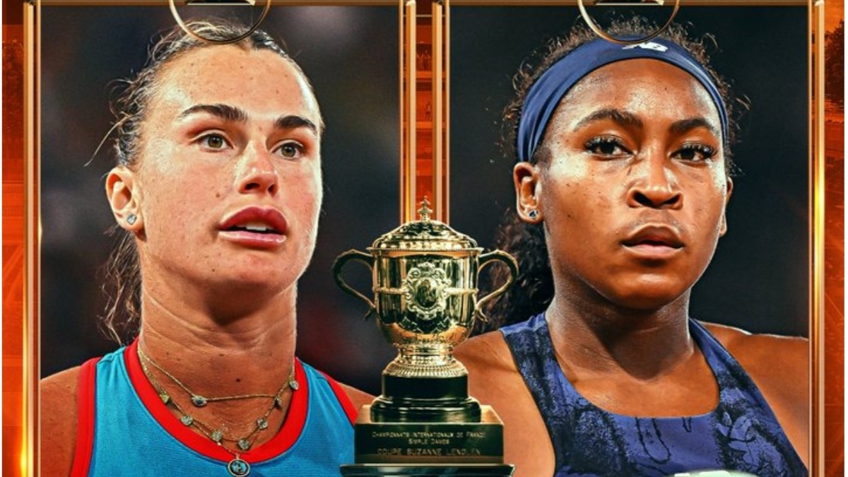 French Open 2025: Aryna Sabalenka vs Coco Gauff final live stream schedule; h2h