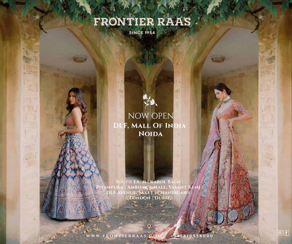 Raas Saaris of India: An Exclusive Collection By Frontier Raas | Weddingplz