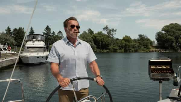 Arnold in a still from the show