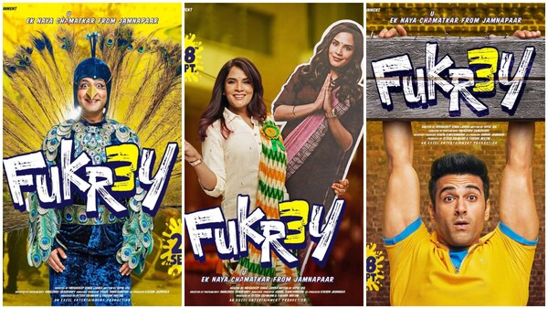 Fukrey 3: Quirky character posters ft Varun Sharma, Pulkit Samrat, Richa Chadha, Pankaj Tripathi and Manjot Singh OUT