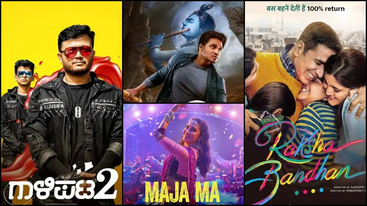October 2022 Week 1 OTT movies, web series India releases: From Gaalipata 2, Karthikey 2 to Maja Ma, Raksha Bandhan