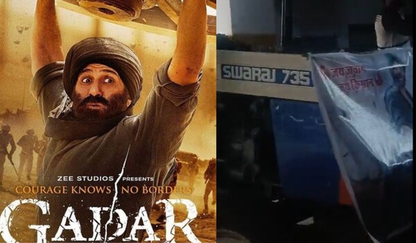 Watch video: Fans come in TRACTORS to watch Sunny Deol’s Gadar 2!