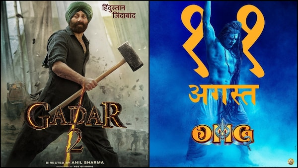 Gadar 2 vs. OMG 2: All you need to know about advance booking, plot, screen counts of Sunny Deol and Akshay Kumar's films