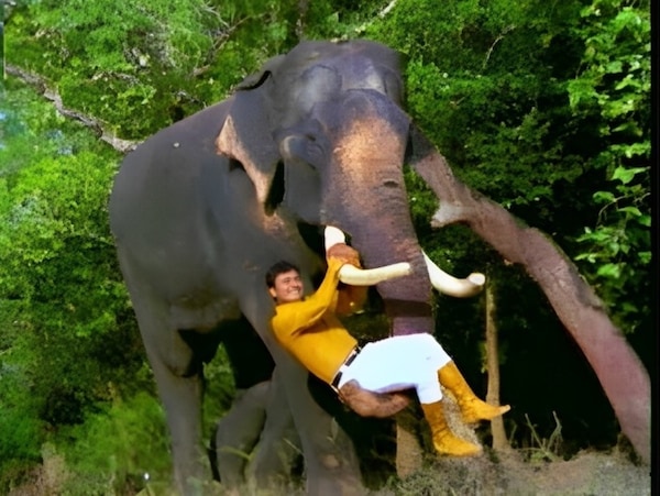 Dr Rajkumar in Gandhada Gudi