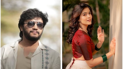 Golden Star Ganesh paired with HanuMan fame Amritha Aiyer in Arasu Anthare’s next