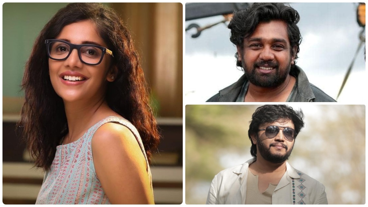Golden Star Ganesh & Dhruva Sarja unveil Milana Nagaraj's look from 'Love Birds'