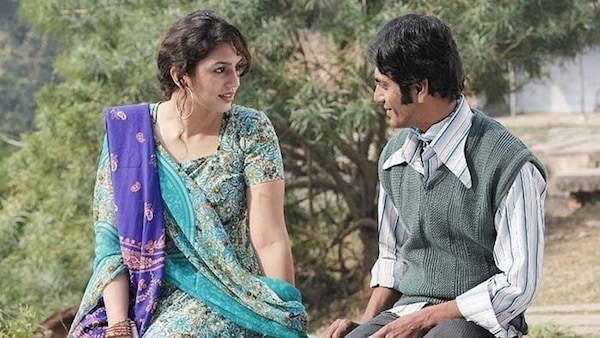 Nawazuddin Siddiqui and Huma Qureshi in a still from Gangs of Wasseypur
