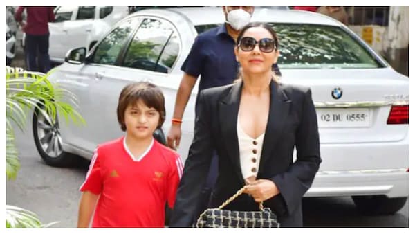 Netizens call Shah Rukh Khan's son AbRam 'well behaved' as he gets spotted with Gauri Khan
