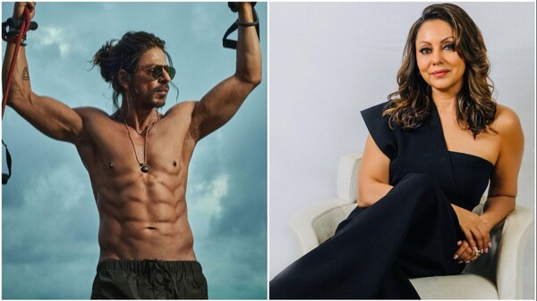 Gauri Khan is loving Shah Rukh Khan's Pathaan vibe as he sets social media on fire with his latest pic
