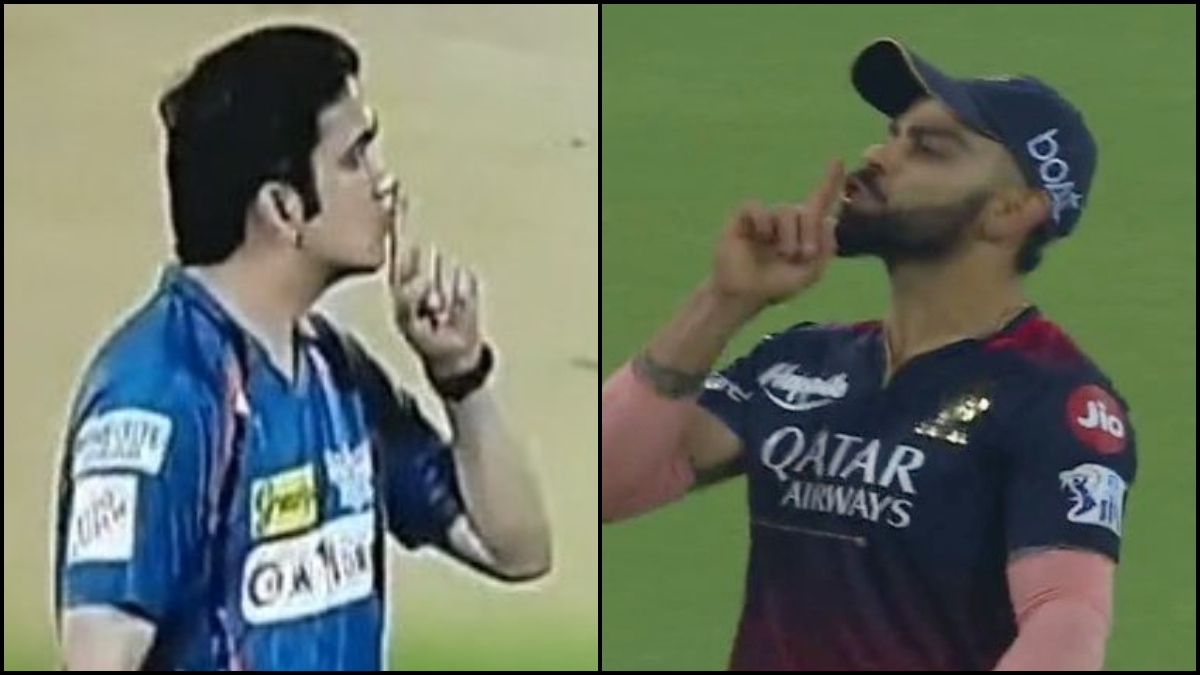 Was Virat Kohli taunting LSG mentor Gautam Gambhir? Videos of catch-taking celebration go VIRAL